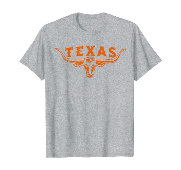 

texas longhorn bull vintage distressed icon texan pride t-shirt, White;black