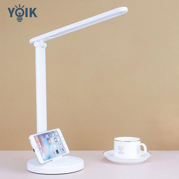 

table lamps creative foldable led learning dormitory student desk lamp smart eye protection charging usb children reading