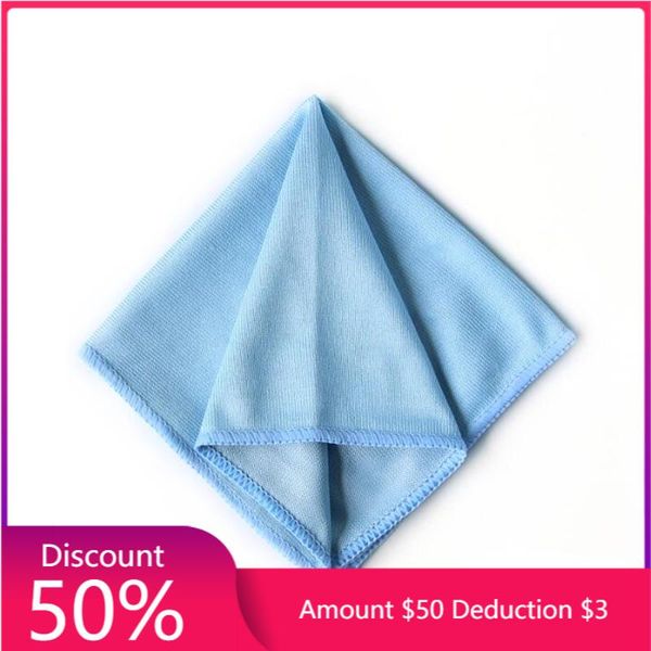 

car sponge 1p microfiber glass cleaning towel stainless steel polishing shine cloth window windshield 12"x12"