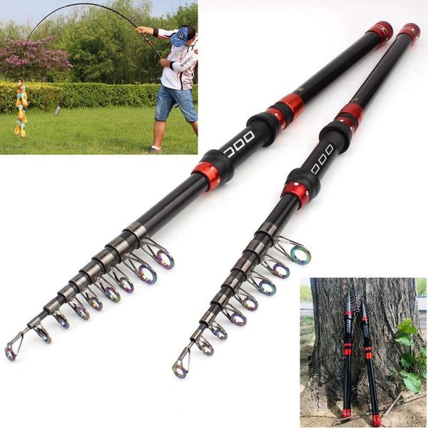

boat fishing rods carbon fiber folding sea rod,40cm ultra-short long-distance cast rod, trout rod bass and carp 1.8m-3.6m