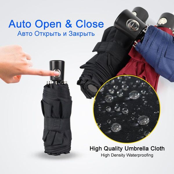 

umbrellas mini pocket automatic umbrella rain women 5folding ultra light travel men black coating portable outdoor gifts