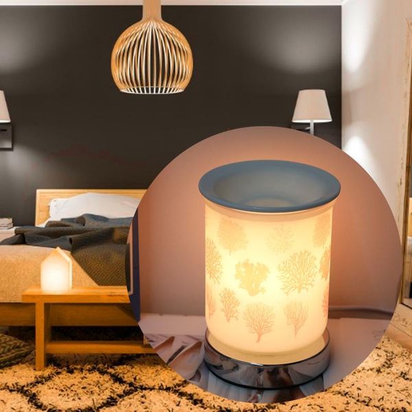 

fragrance lamps air purifying wax-melt warmer machine quick heating lamp easy to clean and replace