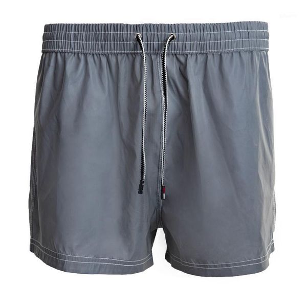 

men's shorts 2021 summer men casual printing short pants beach trousers plain color design, White;black