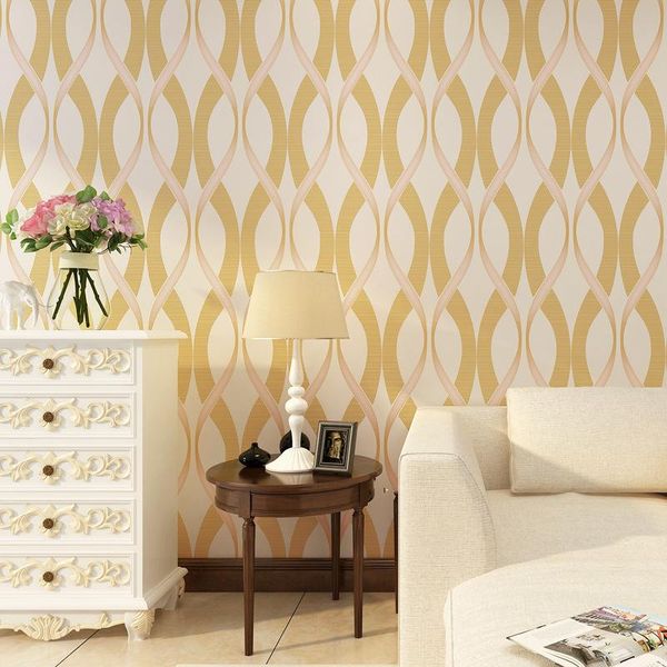 

wallpapers contemporary and contracted wind solid geometry stripe non-woven wallpaper the sitting room bedroom full shop tv