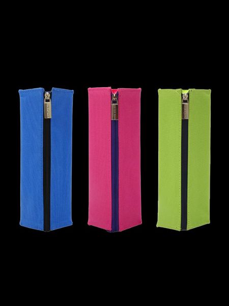 

pc kokuyo split type simple pencil case high capacity square canvas silica gel dupont paper pen box student supplies wsg-pc22 bags