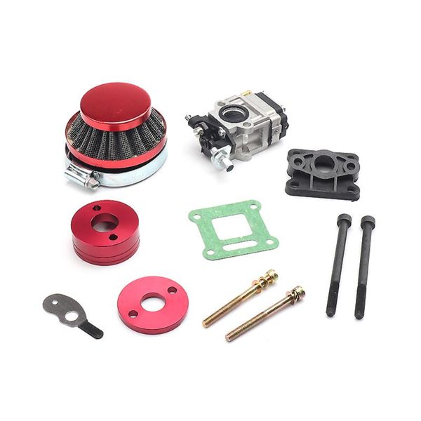 

racing carburetor kit carb air filter stack 2 stroke 43cc 47cc 49cc mini atv dirt pocket bike super razorback , boreem motorcycle fuel syste