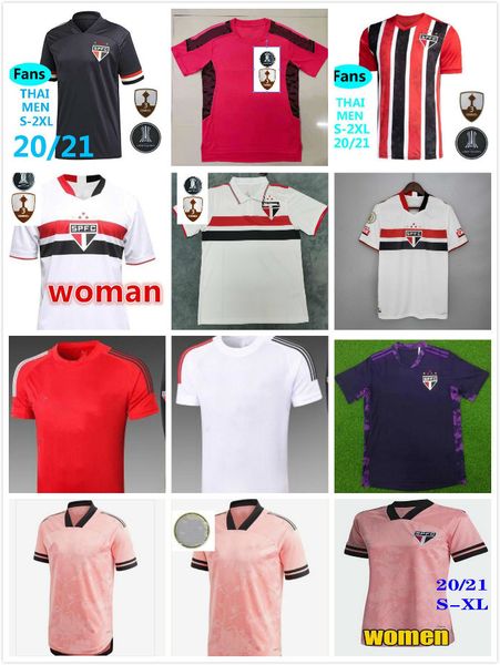 

2022 sao 2021 paulo soccer jersey man women kids pato igor gomes dani alves football shirts hernanes brenner luan pablo luciano uniforms, Black