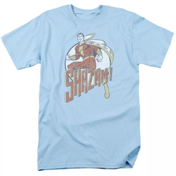 

Shazam Stepping Out T-Shirt DC Comics Sizes S-3X NEW, White;black