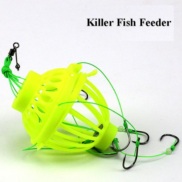 

fishing hooks high carbon steel explosion durable pesca jig head stainless explosive hook barbed fish feeder lure bait cage