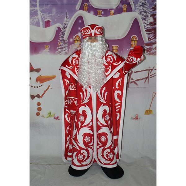 Mascot CostumesNova Papai Noel Mascote Traje Personagem de Halloween Trajes Fantasia Vestido Terno Personalize para Adultos Promoção Carnaval Hallowe