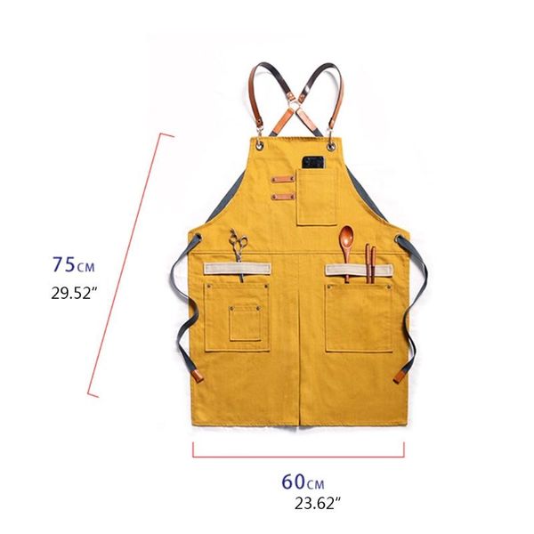 

aprons 39xb apron for men women hairdressing craftsmen barista bbq garden work