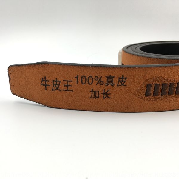 

rgio night market money headless belts two-layer cow leather automatic teeth card slot oil rimmed pants belt, Black;brown