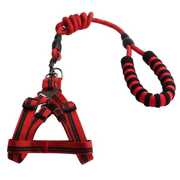 

traction rope explosion-proof spiral pattern dog chain pet supplies small and medium-sized accessories collars & leashes