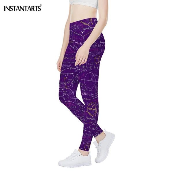 

yoga outfits instantarts 2021 math pattern women leggings winter warm pant gym keep fitness legging girls female, White;red