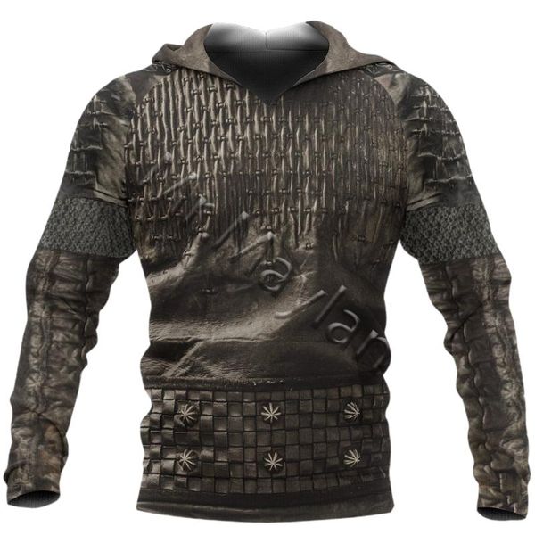

men's hoodies & sweatshirts ragnar lothbrok armor 3d jacket men/women harajuku hoodie casual streetwear sweatshirt pullover s, Black
