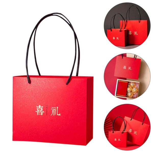 

gift wrap 6pcs wedding paper bags packing pouches candy chinese-style