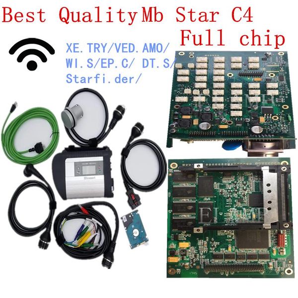 

diagnostic tools quality full chip 2022.06 software hdd mb star c4 sd connect compact 4 car & truck tool with wifi function