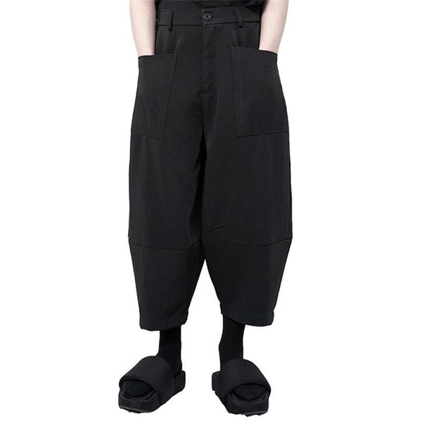 

men's pants 2021 mountain style casual nine point harlen tapered loose, Black