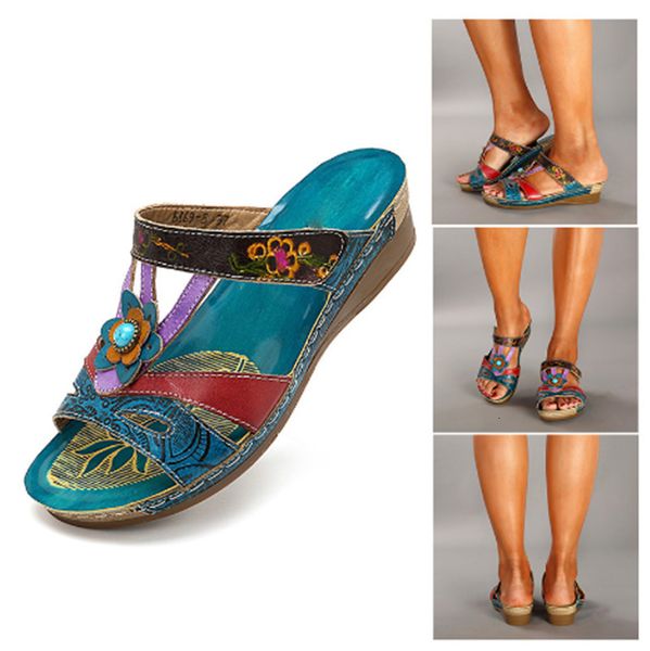 

sandal size big sandals 2021 see national female high-heel slippers wear off, Black