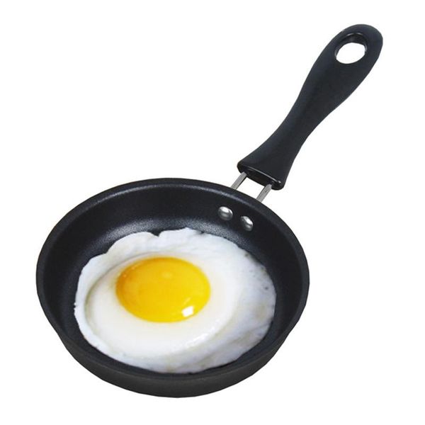

pans 1pc practical mini novelty egg omelette pancake non-stick frying pan,mini pan (12cm)