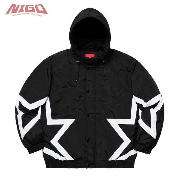 

men's jackets nigo stars puffy jacke jacket #nigo777, Black;brown
