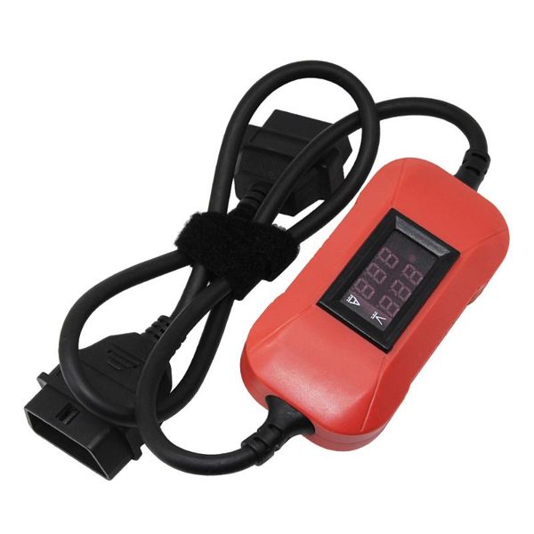 

code readers & scan tools 12v to 24v for x431 heavy duty truck diesel adapter cable converter orange black
