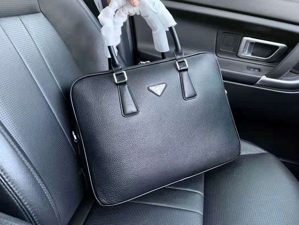 

urban sac plat horizontal zippe briefcase business crossbody handbag fashion men shoulder bag leather lappackage man computer bags