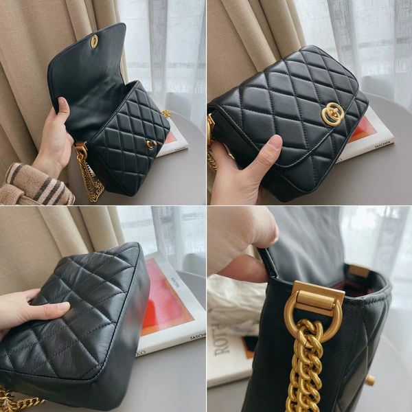 

bag women s new xiaoxiang lingge chain bag fahion niche leather houlder large capacity lanting cro heepkin luxury designer