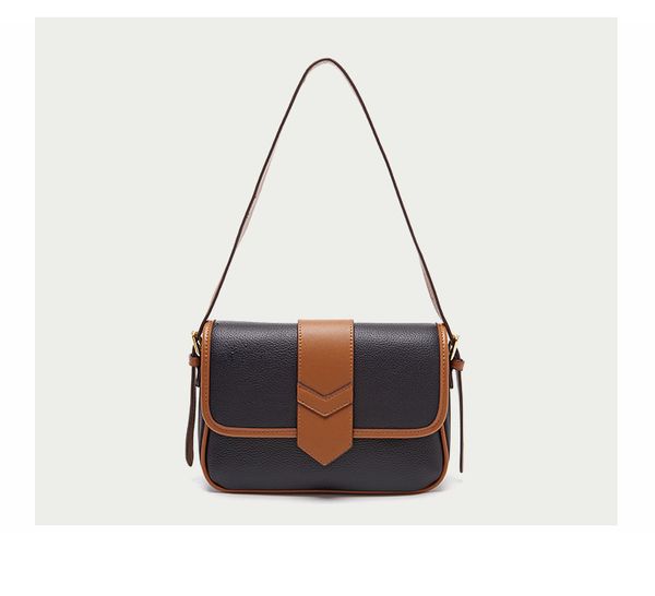 

women's bag 2021 autumn and winter new shoulder bags small square bags ladies baguette crossbody-bags high-quality solid pu