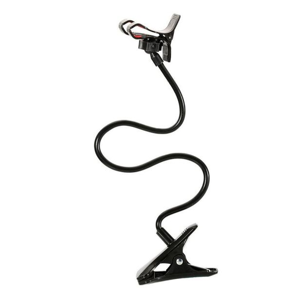 

cell phone mounts & holders universal lazy holder desk bed side flexible long arm clip mount stand for sumsung car desktop