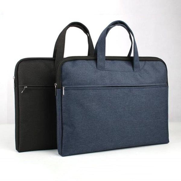 

briefcases waterproof computer bag office business file oxford cloth portable briefcase multi-function large capacity