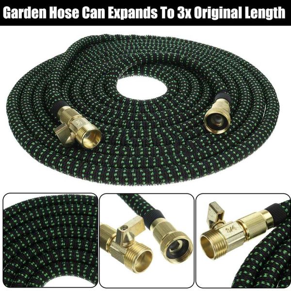 

watering equipments 25-100ft us version garden water hose flexible expandable car washing pipe with storage bag