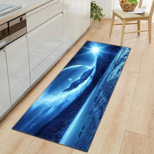 

carpets 3d printed indoor doormat anti slip kitchen rugs water absorbent bathroom floor mat hallway bedroom living room carpet washable