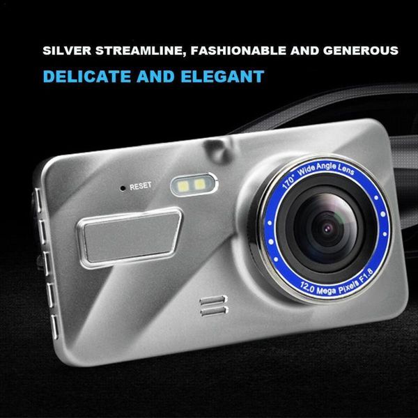 

high-definition night vision 4 inch ips screen rear driving front recorder dual and recording recorder, 1080p h x4c5 car dvr dvrs