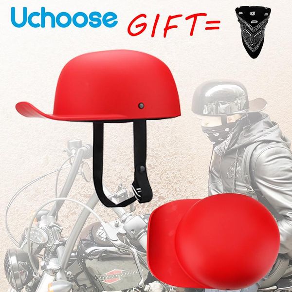 

summer motorcycle vintage helmet baseball cap open face retro half motorbike scooter cruiser chopper children helmets