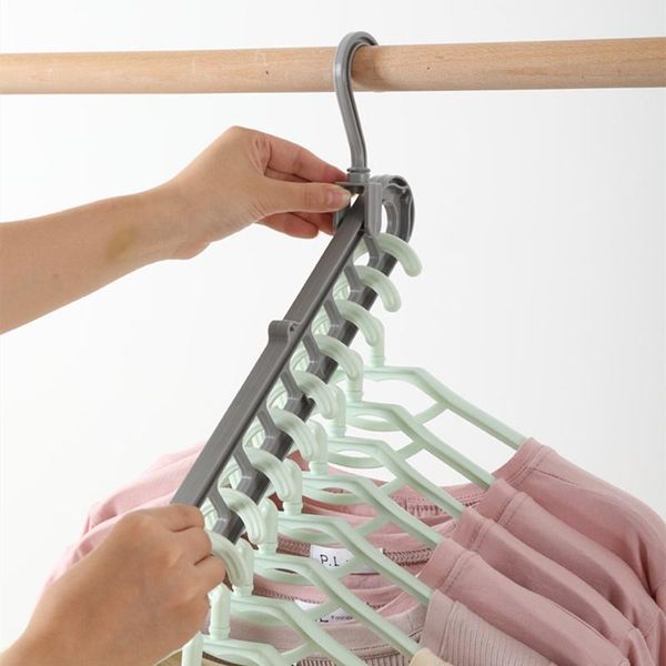 

hangers & racks drying rotating scarf storage support 9 hole circle clothinges multiport multi function plastic space saving