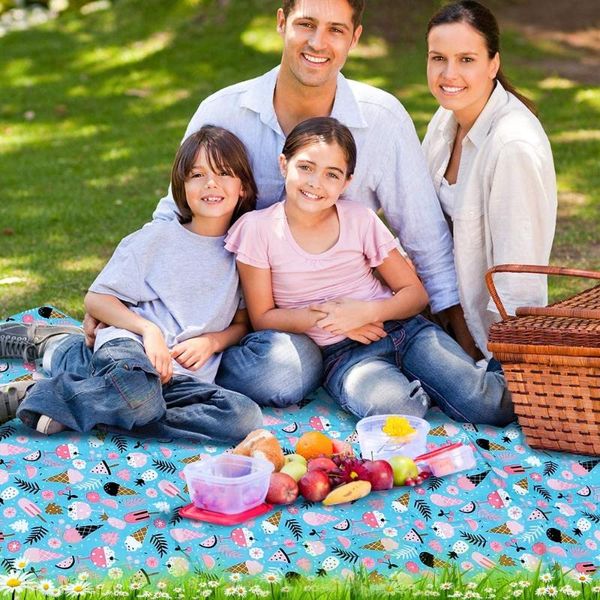 

outdoor pads 150*100cm pvc beach mat picnic camping outing mattress wholesale matree machine wash