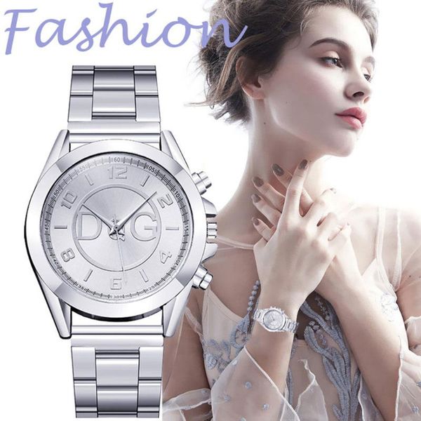 

wristwatches luxury women's casual watches waterproof watch women fashion dress rhinestone ladies quartz montre femme, Slivery;brown