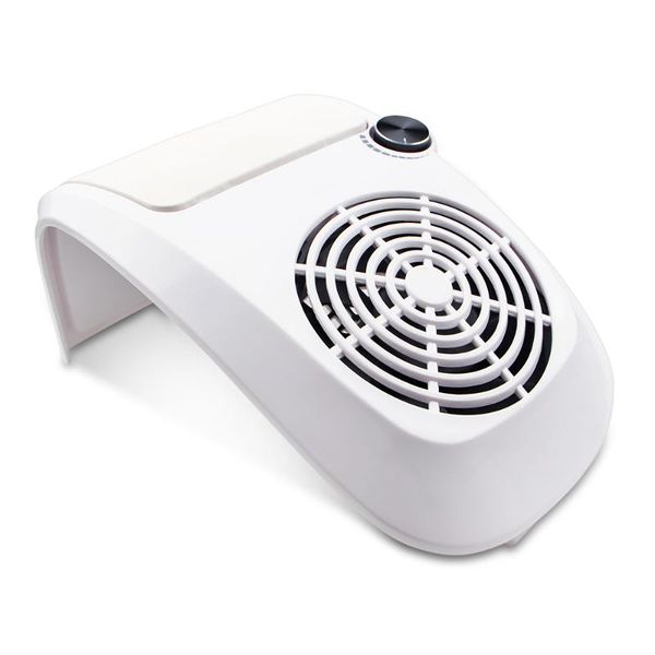 

nail art equipment 60w dust suction collector vacuum cleaner with powerful fan collecting bag, Silver