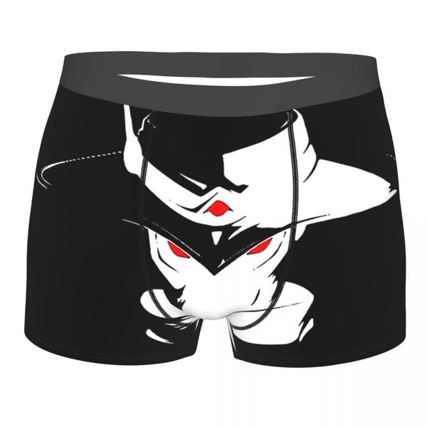 

underpants valorant first-person shooter game cypher homme panties male underwear print couple set calecon, Black;white