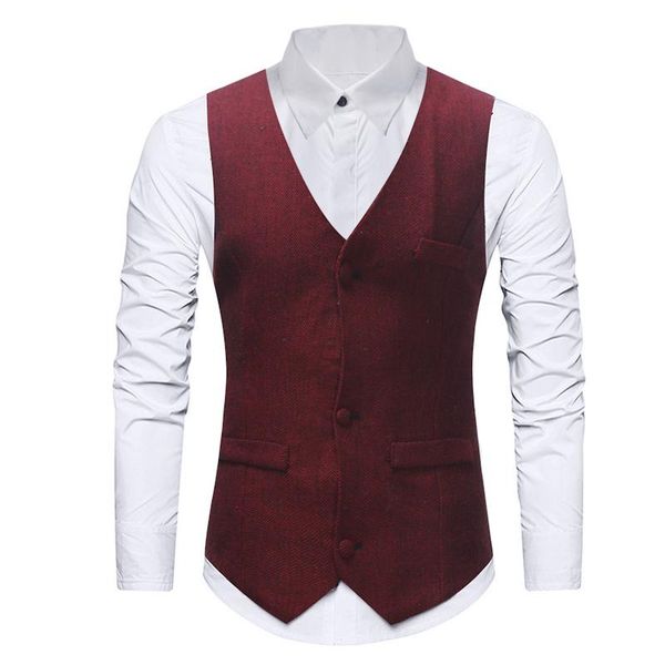 

men's vests men european code spring/autumn casual printing and solid color waistcoat inside outside wear vest, Black;white