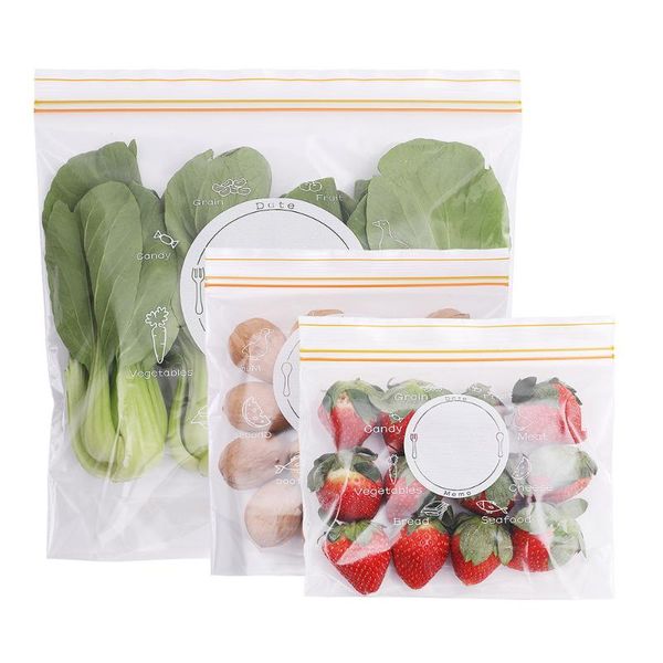 

food savers & storage containers reusable bags sealed bag leak-proof er for vegetable fruits