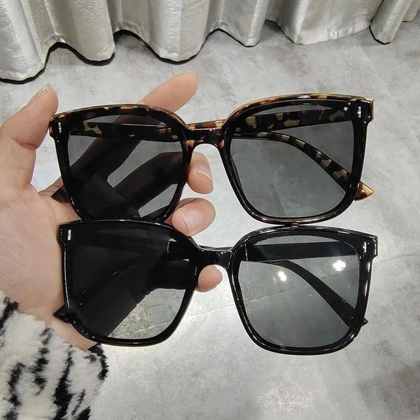 

sunglasses 2021 retro women square uv400 street s anti - ultraviolet design vintage sun glasses, White;black