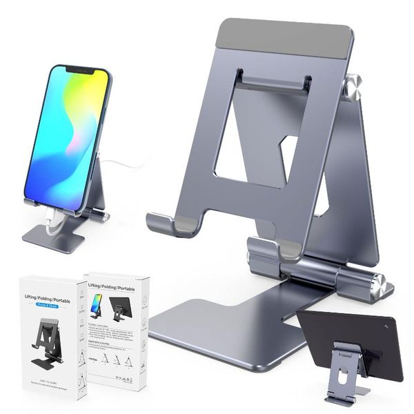 

cell phone mounts & holders foldable desk holder stand tablet deskaluminum alloy