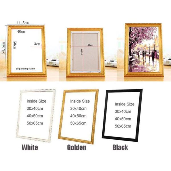 

suit for all kinds of diy oil painting by numbers wood frame wall diamond embroidery picture po frames