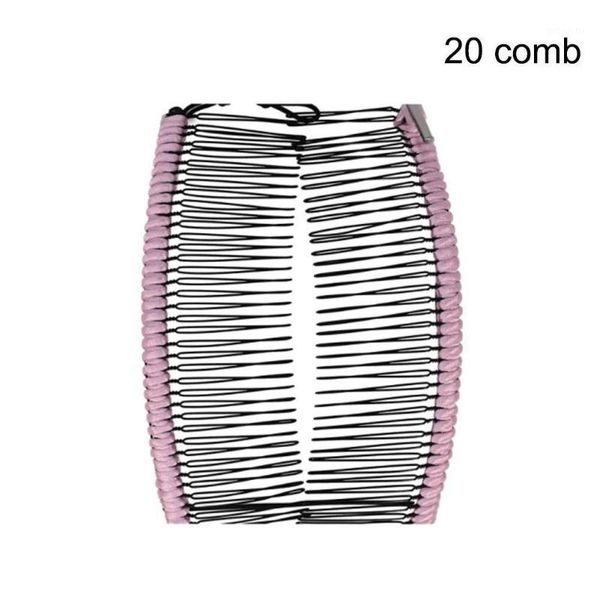 

design 2 size banana hair comb clip lady stretchable vintage styling fashion accessory hairpin for women1