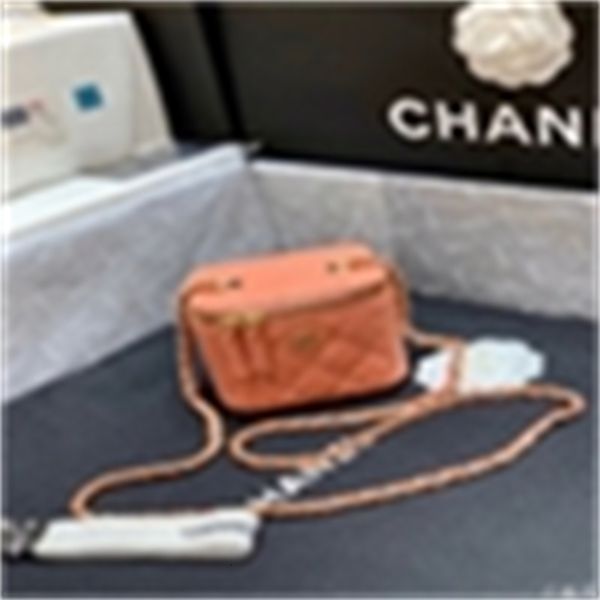 

mini chain case cosmetic bag ap1340 pink women handbags iconic bags handles shoulder bags totes cross