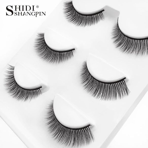 

fashion 3d mink false eyelashes tail extension 3d-x09 sale1