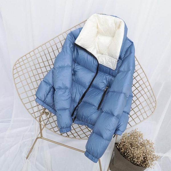 

women's down & parkas fashion stand collar womens winter jackets and coats casual thick short parka women warm cotton jacket femal, Black