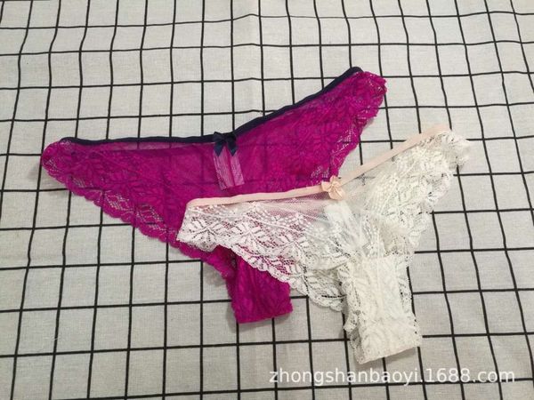 

lace underwear perspective cool and comfortable 2 colors 34 ~ 44, Black;pink